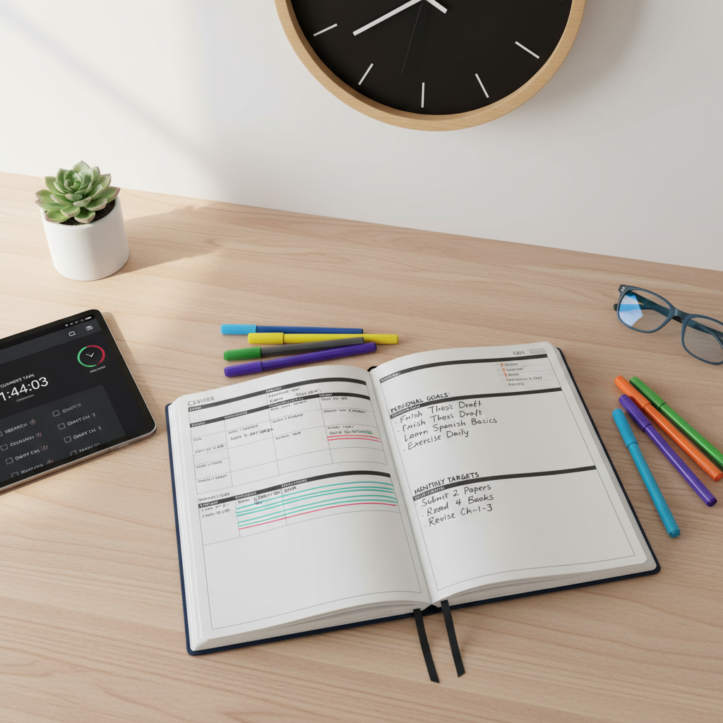 Academic Time Management Workbook - Image 3